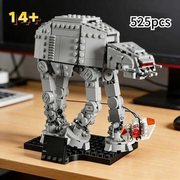 New Arrival 525pcs 75440 AT-AT Snowspeeder Star Battle Model Building Blocks Set Diy Education Assembly Toys For Kids GiftJ260520