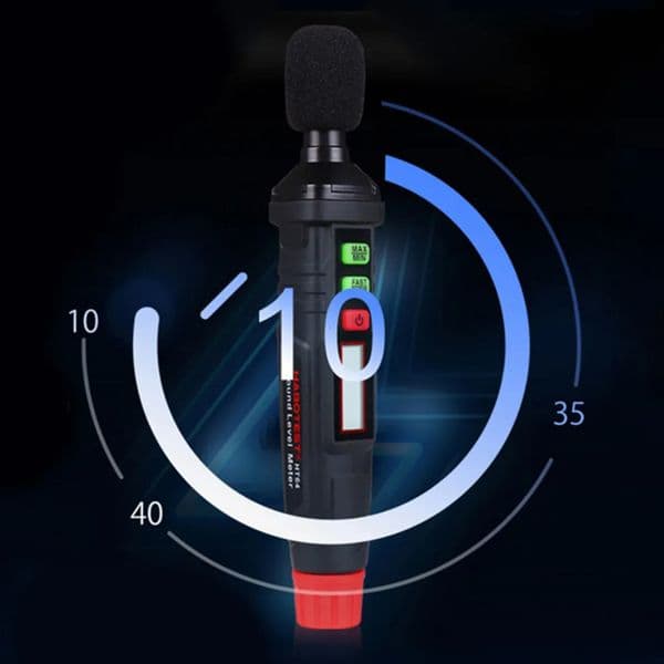 Bulk Office Supplies Wholesale Ht64 school Digital Sound Level Max/Min Data Hold Decibel Meter 30-130Dba A Weighted Noisemeter For Home Noisy Neighbor Factory 16