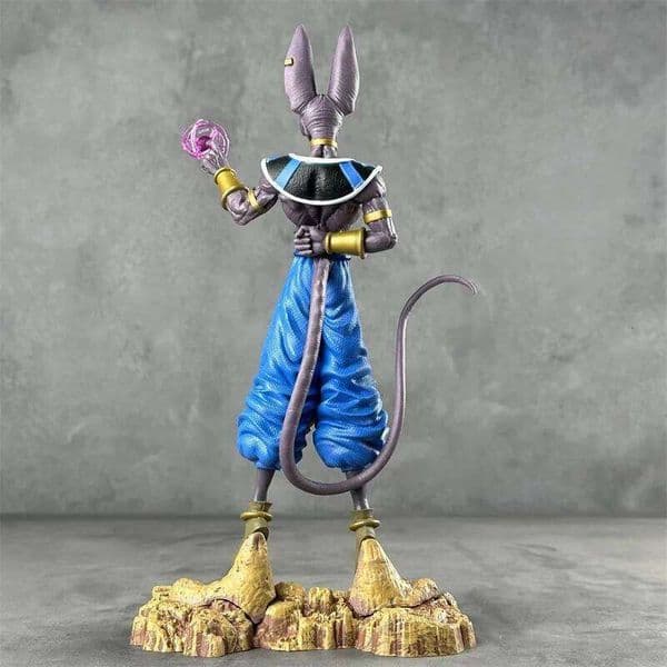 30cm Dragon Ball Z Super God of Destruction Beerus Action Figures Collection Decoration Model Statue Toys Birthday Gift J260520