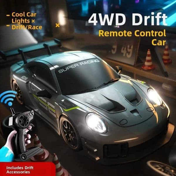 2026 New Limited Edition Rc Drift GT3 RS 911 mi SU7 124 Drift Racing Car Racing Kids Gift with High Speed Remote ControlR260604