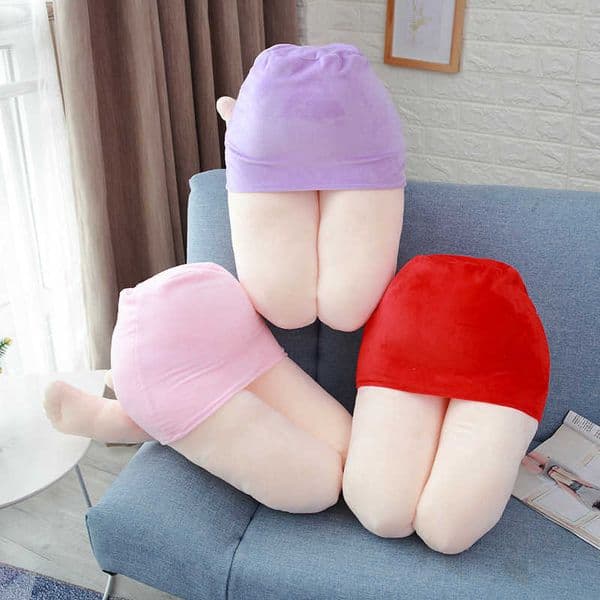 Beauty Thigh Pillow Plush Toy for Couples Prank on Boyfriend Otaku Goddess Nap Pillow GiftL260520T01R