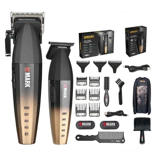 WMARK Hair Trimmer Professional Hair Cutting Machine Electric Hair Clipper Cordless Barber Metal Trimmer for Men NG-2038 NG-325 T260520