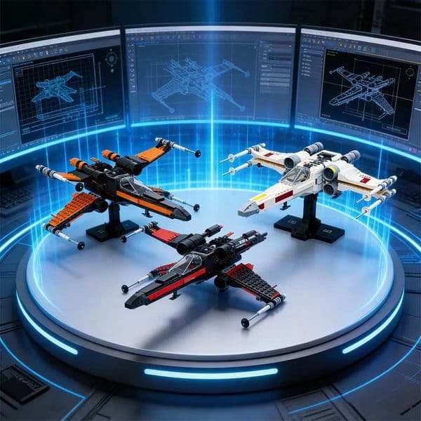 Galaxy-Battle-MOC-Star-Ship Fighter SpaceCraft Spaceship Aircraft SpaceShip Model Building Blocks Bricks Festival Par GiftsJ260520