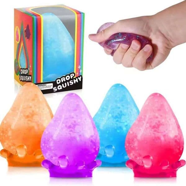 Schylling Needoh Stress Relief Squishy Dreamy Water Drop Maltose Texture Slow Rising Fidget Anti-Anxiety Sensory Gadget J260520