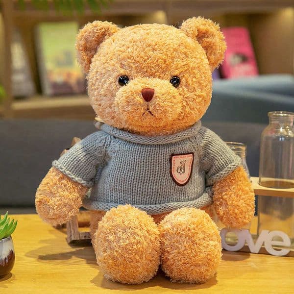 Large plush toy teddy bear bear hug doll stuffed toy pillow stuffed doll giftL260520VV5S