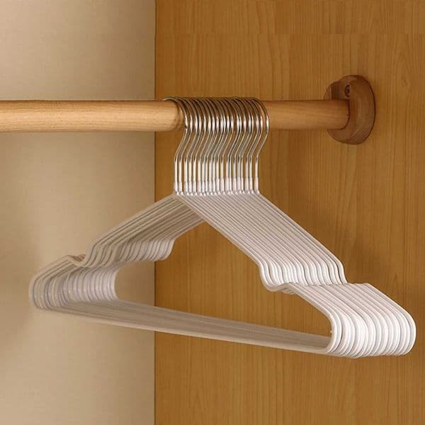 10/20Pcs Non-Slip Plastic Clothes Hanger Dormitory Clothes Drying Adult Clothes Drying Rack Household Thick Clothes Support C260520