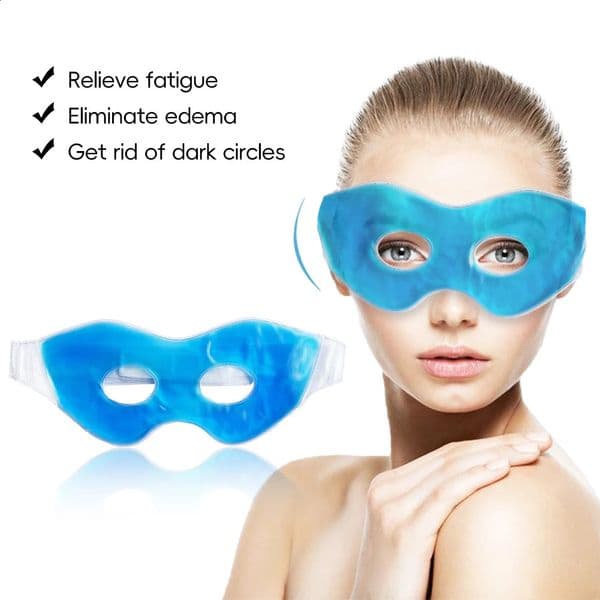 Gel Eye Mask Reusable Beauty Face Eye Cold Pack Mask Head Pain Compressed Soothing Sleeping Ice Goggles Sleeping Mask 260520