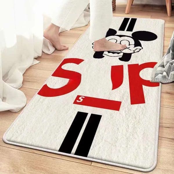 designer imitated cashmere floor girl's bedroom bedside blanket winter bay window study room cloakroom foot mat warm rugs
