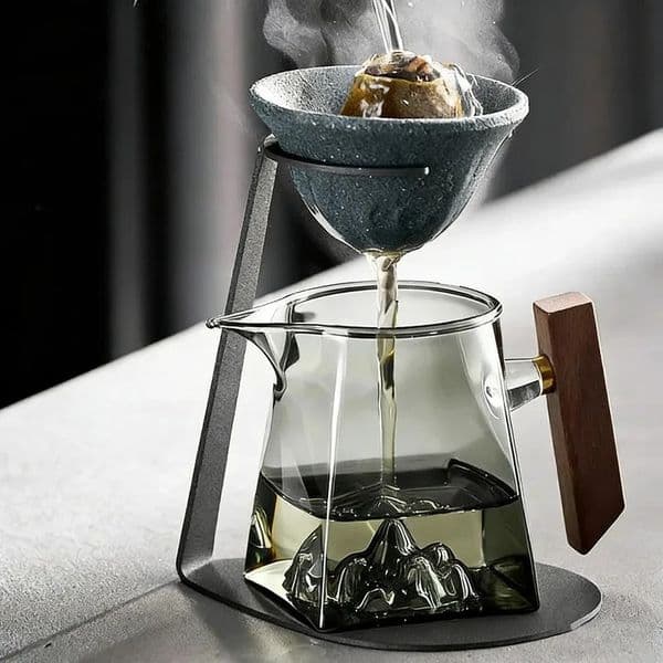 Ceramic Tea Strainer Multifunctional Coffee Filter Cup Microporous Reusable Ceramic Filter for Brewing Tea and Coffee 260520