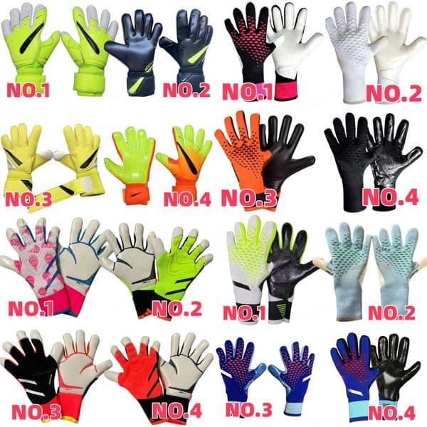 Sports Gloves Kids Adults Goalkeeper Gloves Goalie Gloves Thicken Latex Football Soccer Anti-slip Soccer Breathable Children Goalie Gloves 8f 3f