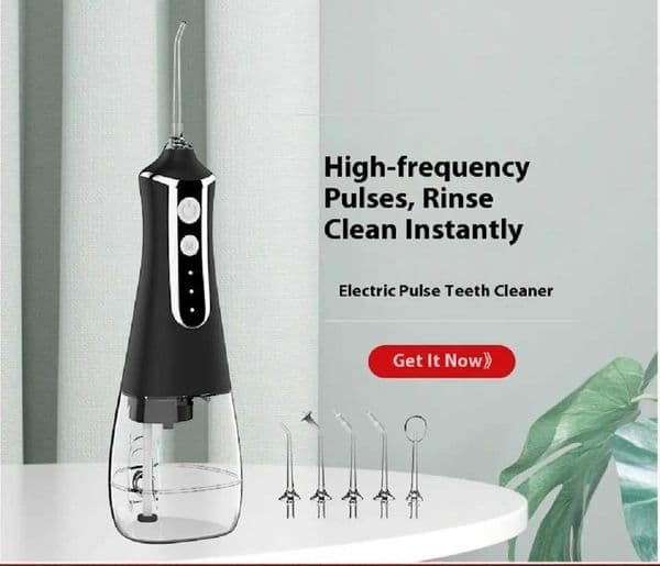 Oral Irrigator Portable Dental Water Flosser USB Rechargeable Water Jet Floss Tooth Pick Jet Tip Modes Waterproof T260520