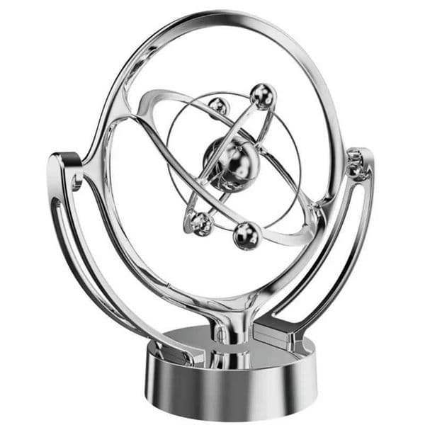 Colorful Galaxy Universe Celestial Swinger Magnetic Rotating Earth Perpetual Motion Device Electric Chaos Pendulum Science Decor L260521