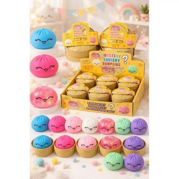 Viral Dumpling Molding Set - 7-Color Assorted Mold Toy Random 1Pc Z260521