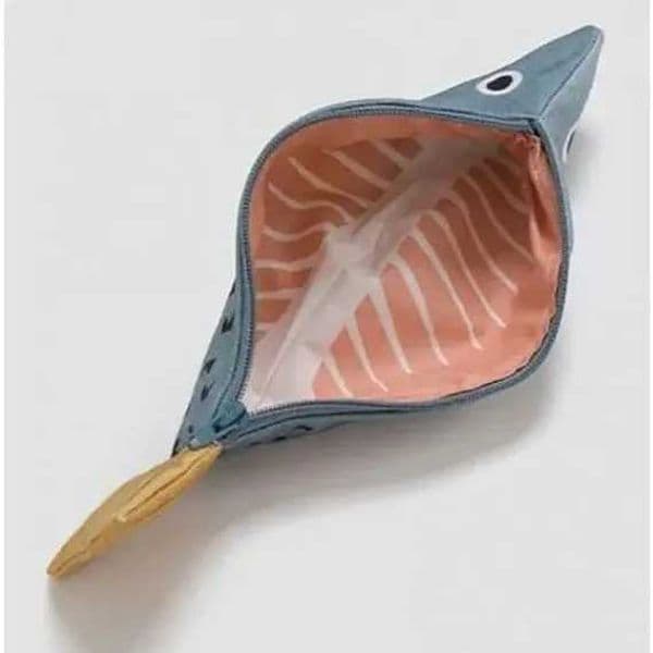 Small Fish Grouper Storage Bag Versatile and Funny Creative Storage Bag Epinephelus Pencil Case L260521