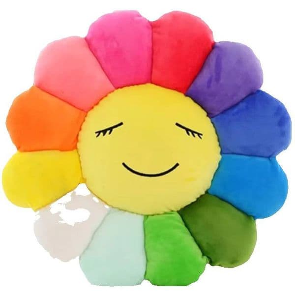Luxury Designer Decor Super Big Sun Flower Pillow Soft Stuffed Toy Plush room Mats Meditation Cushion Floor Cushions Kids 2024 - Soft, Comfo