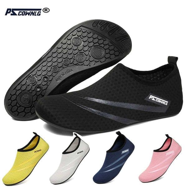 Unisex Water Shoes Soft Beach Non-Slip Aqua Shoes Quick Dry Breathable Swimming Diving Snorkeling Sneaker Socks Slipper C260521