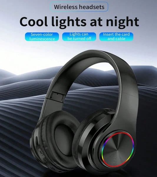 B39 Head-mounted Wireless Bluetooth Headphones With Mic Noise Cancelling Headsets Stereo Sport Gaming Earphones 260521