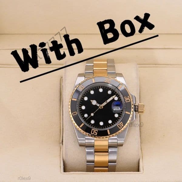 Mens Watch Designer High Quality With Box Automatic Mechanical 2813 Movement Watches Men Ceramic Bezel Stainless Steel Luminous Waterproof Wris40