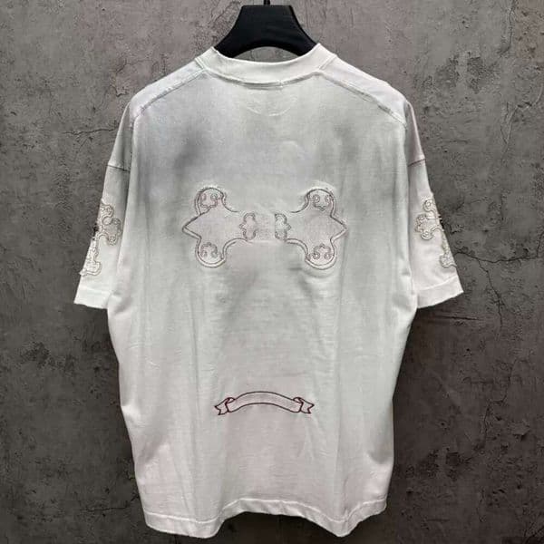 Chromey Heartstshirt High Quality Designer Clothes Men Sweatshirts Hip Hop Loose Sleeves Pullover CH T-Shirt Luxurys Fashion Tops Shirts Men Loose Outdoortees 6D1