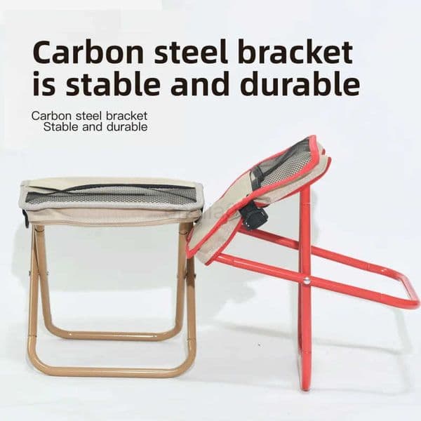Outdoor Folding Chair Handbag Stool Camping Chair Travel Pencil Case Small Folding Stool Fishing Folding StoolR260521