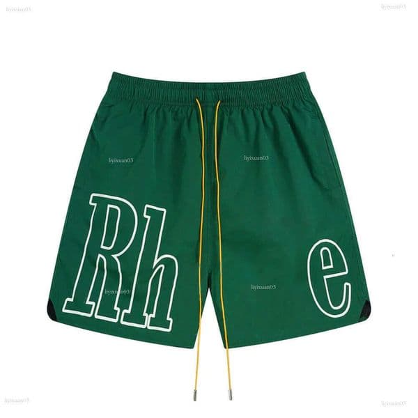 Fashion rhud Shorts Designer Mens Shorts Pants Loose Fitting Elastic Waist Letter Printed Hip Hop Swimming Shorts Casual Sports Shorts 913 Z260522