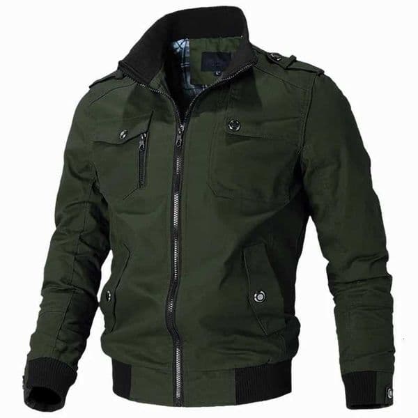 2024 Fishing Tactical Jackets Men Spring Autumn Winter Pilot Jackets Cotton Coat Fashion Casual Cargo Slim Fit Clothes Hiking L260520