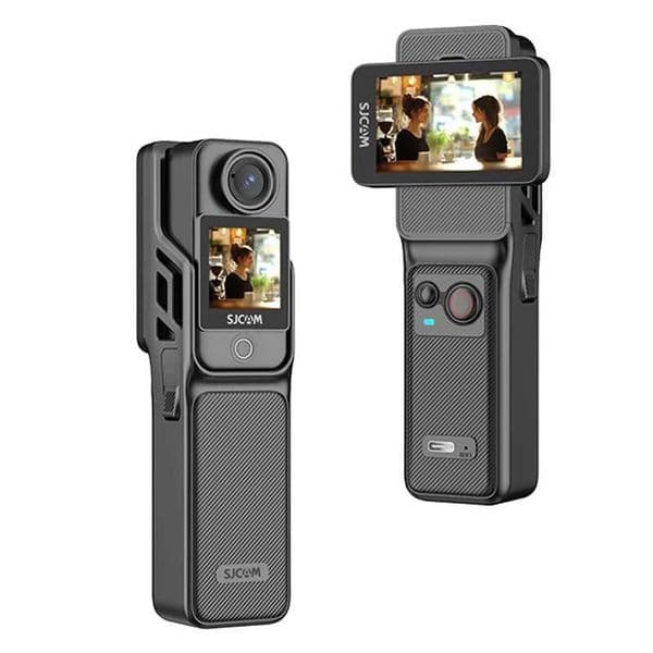 SJCAM C400 4K Detachable Pocket Action Camera with Wireless Handheld Controller229 Rotatable Touch Screen7-Hour Battery T260521
