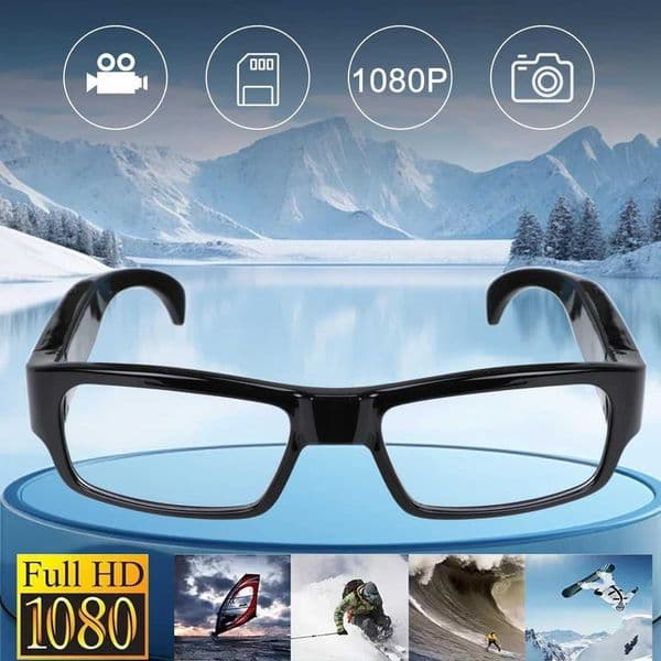 1080P HD DVR Glasses Sports Video Glasses Outdoor Driving Bike Riding Smart Glasses Conference Process Driving T260521
