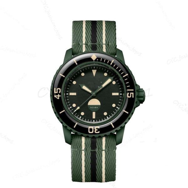 Watch blancpaine watch 2026 10A Mens Designer Watch Rubber Strap Luxury Watch Man Watch Woman Watch Top Quality Chronograph blancpaine swach Quartz Automatic 3c9