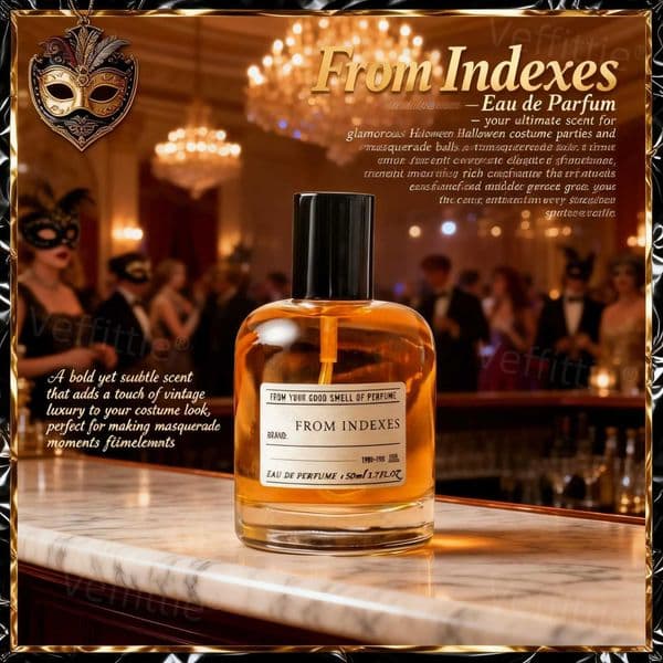Evening Spicy Eau De Parfum Warm Woody Notes Transparent Bottle Formal Wear Long Lasting for Sophisticated Users Z260521