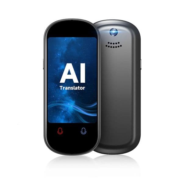 Z2 Instant AI Voice Translator Portable 31 inch Touch Screen Time Translator with Recording Po for Travel Learn Meeting 260521