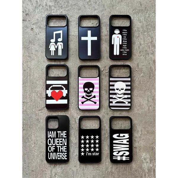 Fashion Creative Pattern Phone Case For iPhone 17 Air 16 Pro Max 15 14 Plus 13 12 11 Pro Shockproof Silicone Back Cover Z260521