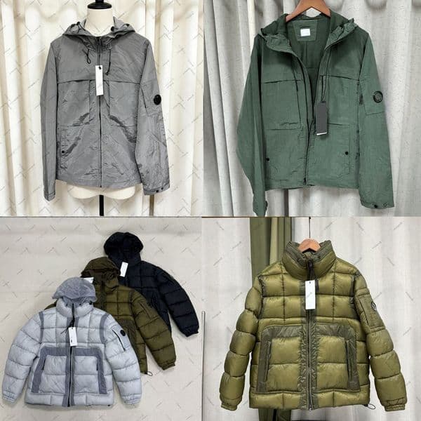 Mens Jackets puffer jacket lens detail outdoor glasses fashion company couple winter coat
