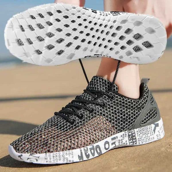 Hight Quality Summer Mens Casual Shoes Aqua Shoes Origin Air Mesh Sneakers Fashion Foam Sport Footwear Beach Shoes Water Shoes C260521