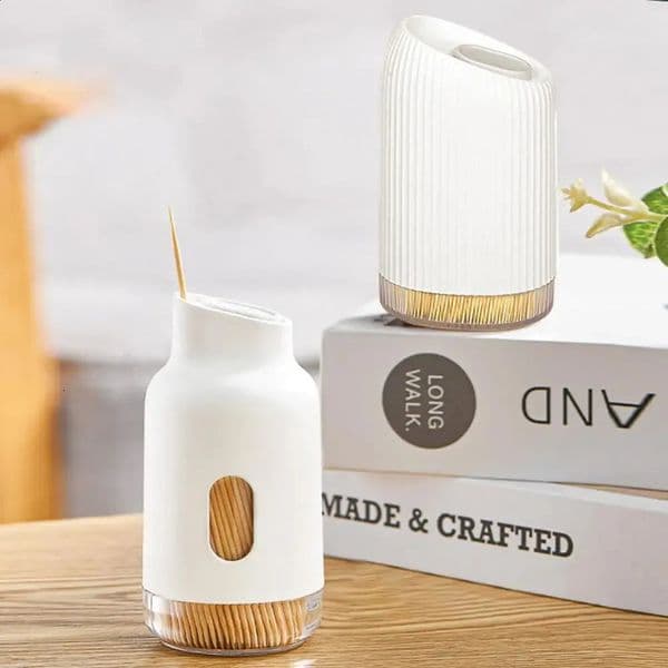 2026 Portable Toothpick Holder Pocket Dispenser Life Toothpicks Home Bucket Convenient With 300Pcs Storage Free Shipping 03