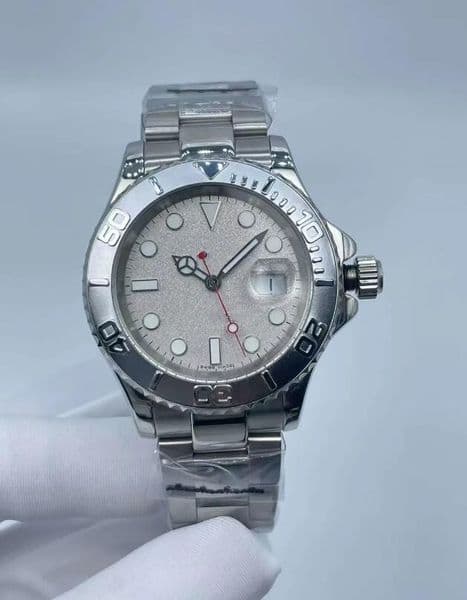 2026 New YM Automatic Men's Watch 40mm Grey Dial Stainless Steel Case and Strap Super Edition Watch