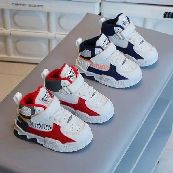 Children Fashion Soft-soled Anti-slippery Sneakers Kids Trend Fashion Basketball Shoes Boys Casual Sport Shoes Kids Tennis ShoesJ260521