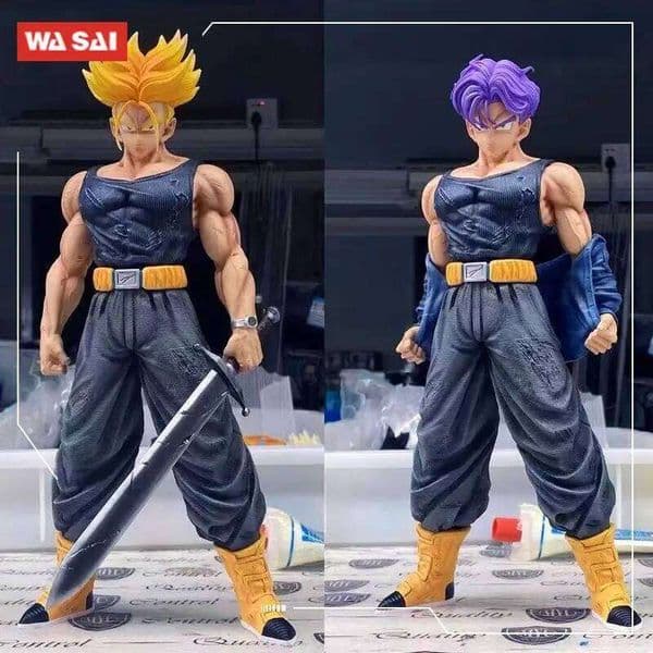 Anime Dragon Ball Figure Super Saiyan Future Trunks PVC Action Figures GK Statue Collection Model Toys 26Y0521