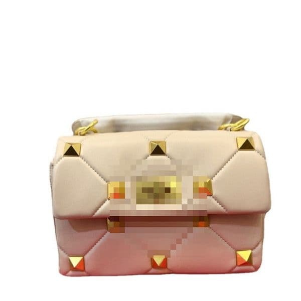 Brand Evening Bags Rivet Lock Buckle Flap Bag Portable Chain Crossbody Bag