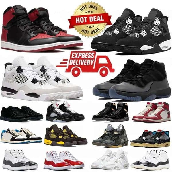 Sup 4s 5s 11s 12s 14s Basketball Shoes 10s Steel Undefeated 1s Shattered Backboard French Blue 8s Aqua Black Metallic Reimagined 3s Men Women trainers sneakers