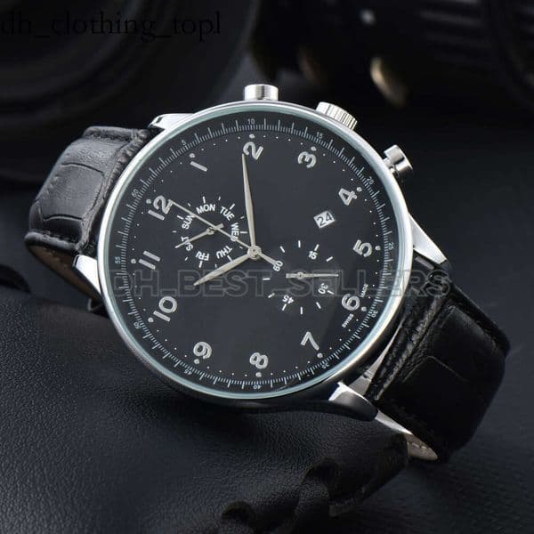 DH I Wc Watch Watches Multifunction Men's Watch - Waterproof 50M Chronograph Luminous Quartz Iw Watch Wristwatch With Date & Tachymeter Bb7 6Ba 358