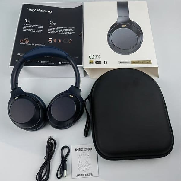 Wireless headphones XM4 Professional Bluetooth Earphones noise cancelling reduction wireless headset Magic recording headband magic Sound Y260525