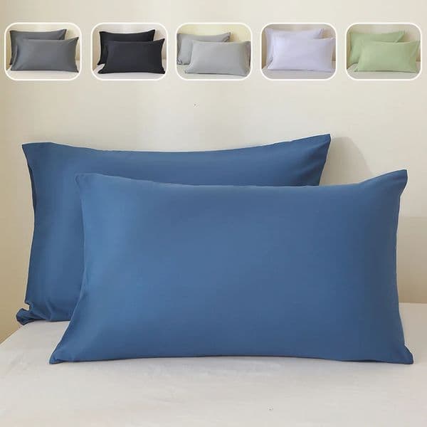 Pillow Case 2 Pieces Sets 50x65cm 50x70cm 50x75cm 50x90cm 100 Brushed Fabric Pillowcases Pillow Cover Set 260521