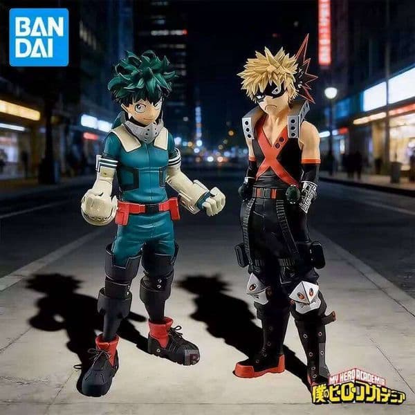 17cm Boku no Hero Academia Anime All Might Action Figure Midoriya Izuku/Bakugo Katsuki Figurine PVC Collection Model Toys 26Y0521