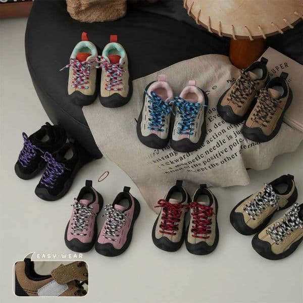 Childrens outdoor sports shoes babies learn walk spring autumn Baotou boys girls soft soles genuine leather ComfortableJ260521