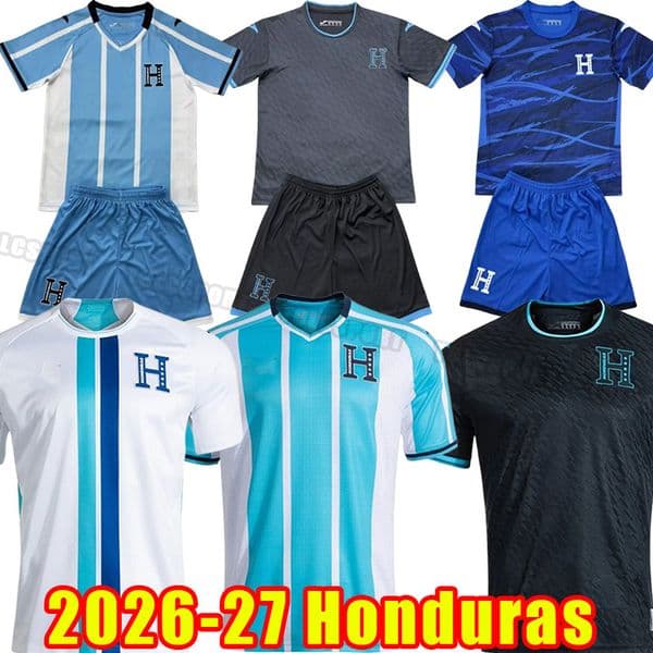 Honduras 2026 2027 Soccer Jerseys Home Away third 26/27 National Team Mens Football Shirts Camisetas Futbol Soccer Uniform Top CARLOS RODRIGUEZ LOZANO 66 kits
