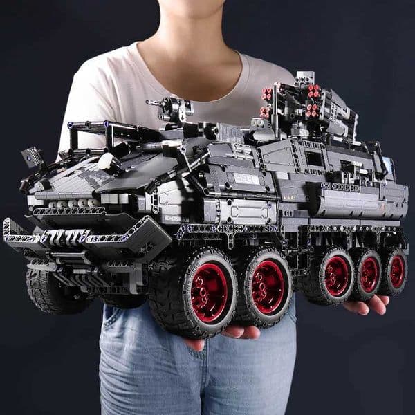 6 in 1 Military Building Blocks Tiger Police Car Armored Vehicle Aircraft Set Boys DIY Construction Toys Christmas Birthday GiftJ260521