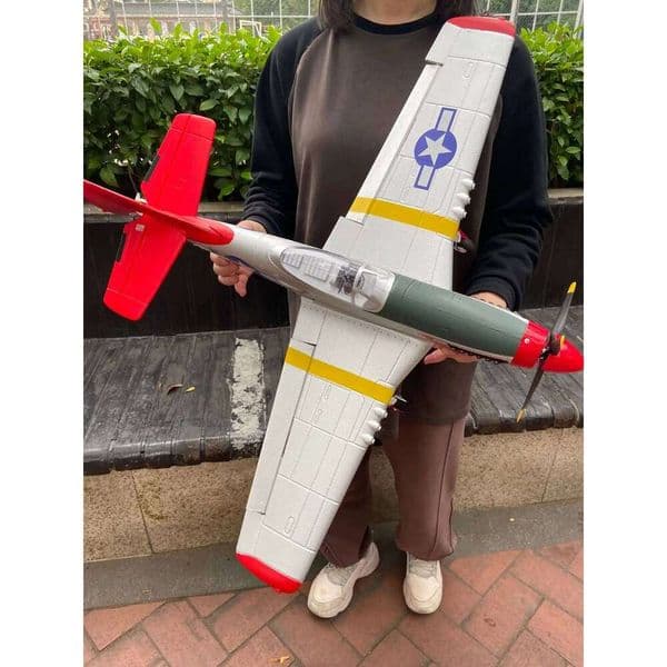 Super large 75CM photorealistic vintage fighter, brushless motor, RTF to hand, 2.4G remote control stunt aircraft, larg 26W0521