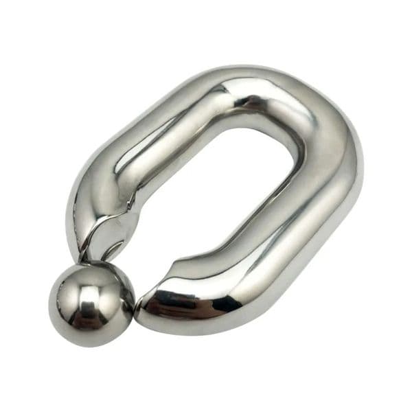 2026 New Male Heavy Duty Stainless adult toys Steel Ball Scrotum Stretcher Metal Penis Bondage Cockrings Delay Ejaculation Sex Toy 013