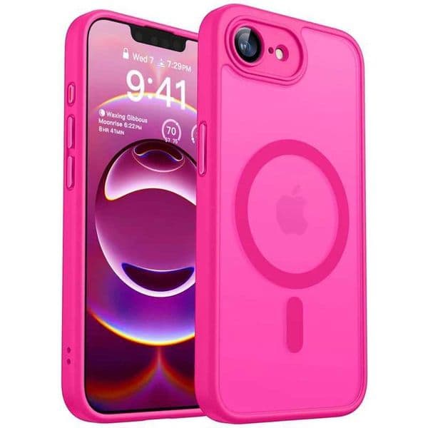 Luxury Matte Hard Case For iPhone 17E 16E 17 16 E 15 14 13 12 11 Pro Max iPhone17e iPhone16e Magsafe Charge Translucent Cover Z260521
